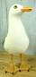 Preview: Deko Möwe stehend 24 x 26 x 8,5 cm maritime Dekoration Figur Gartendeko