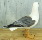 Preview: Deko Möwe stehend 24 x 26 x 8,5 cm maritime Dekoration Figur Gartendeko