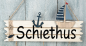Preview: Die Fische sind ca. 6 - 7cm groß, das Segelboot ist 7,5 x 6cm groß und der Anker ist 4,5 x 3,5cm groß.