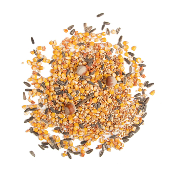 2 Kg Eichhörnchenfutter im Kunstoffeimer  Das Eichhörnchenfutter ist eine ausgewogene Futtermischung für wilde Eichhörnchen, die ihr eigenes Futter ergänzt. Verwenden Sie diese Mischung und keine Essensreste, gesalzenen Nüsse, Brot, Kekse oder Milch. Es i